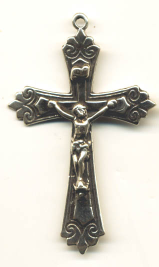 734 - Crucifix - Points and Scrolls