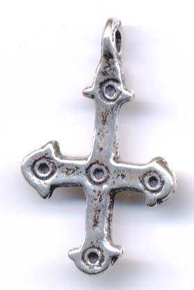 768 - Cross, Small Coptic, 5 Wounds