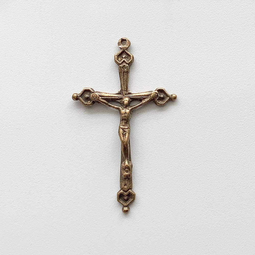 771 - Crucifix, 4 Small Hearts