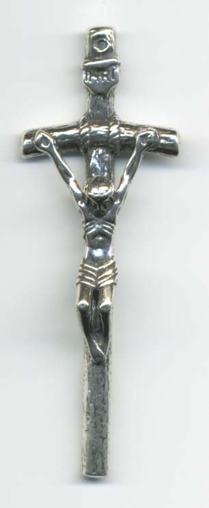 776 - Crucifix, Papal, Large