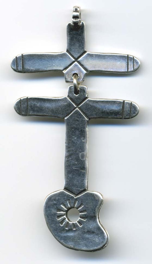 778 - Cross, Set, Rare Old Navajo, Dragonfly Form