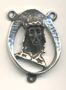783 - Center, Sculpted Head of Jesus