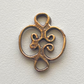 792 - Link, Scroll, 19C - 3/8"