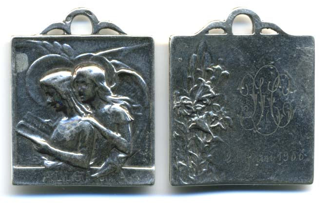 802 - Medal - Alleluia, Inscribed 1906