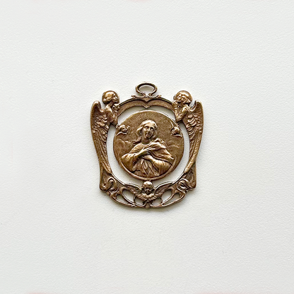 825 - Medal/Pendant, Mary with Angels