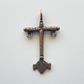 826 - Cross with Heart, Old Pueblo, Southwest 19C