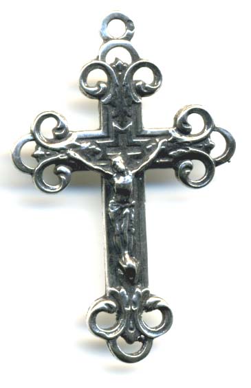 850 - Crucifix, Trinity Form, Medium
