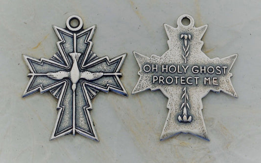 877 - Medal/Cross, Holy Spirit