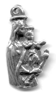 902 - Medal - Figural, Mary/Jesus