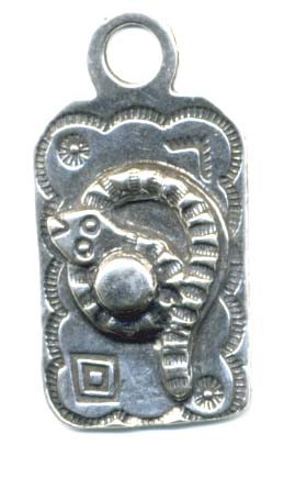 931 - Charm - Snake Fob