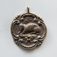 935 ORNAMENT, MEDAL/PENDANT, Lamb of God, Latin America, 1-7/8"