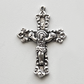 983 - Crucifix - Small Latin America 18C - 1 3/4"