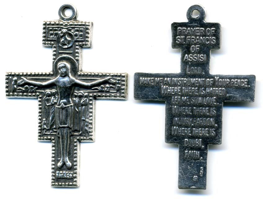 991 - Crucifix - Saint Francis Prayer